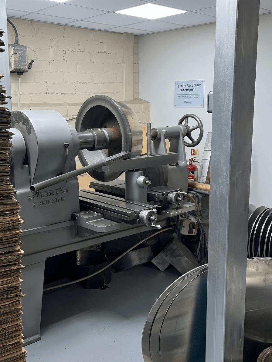 Spun in our West Midlands workshop